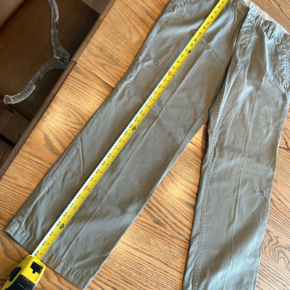 J. Crew City Fit Broken-in Boyfriend Chino Cotton Twill Soft Comfy 10 - Picture 11 of 16